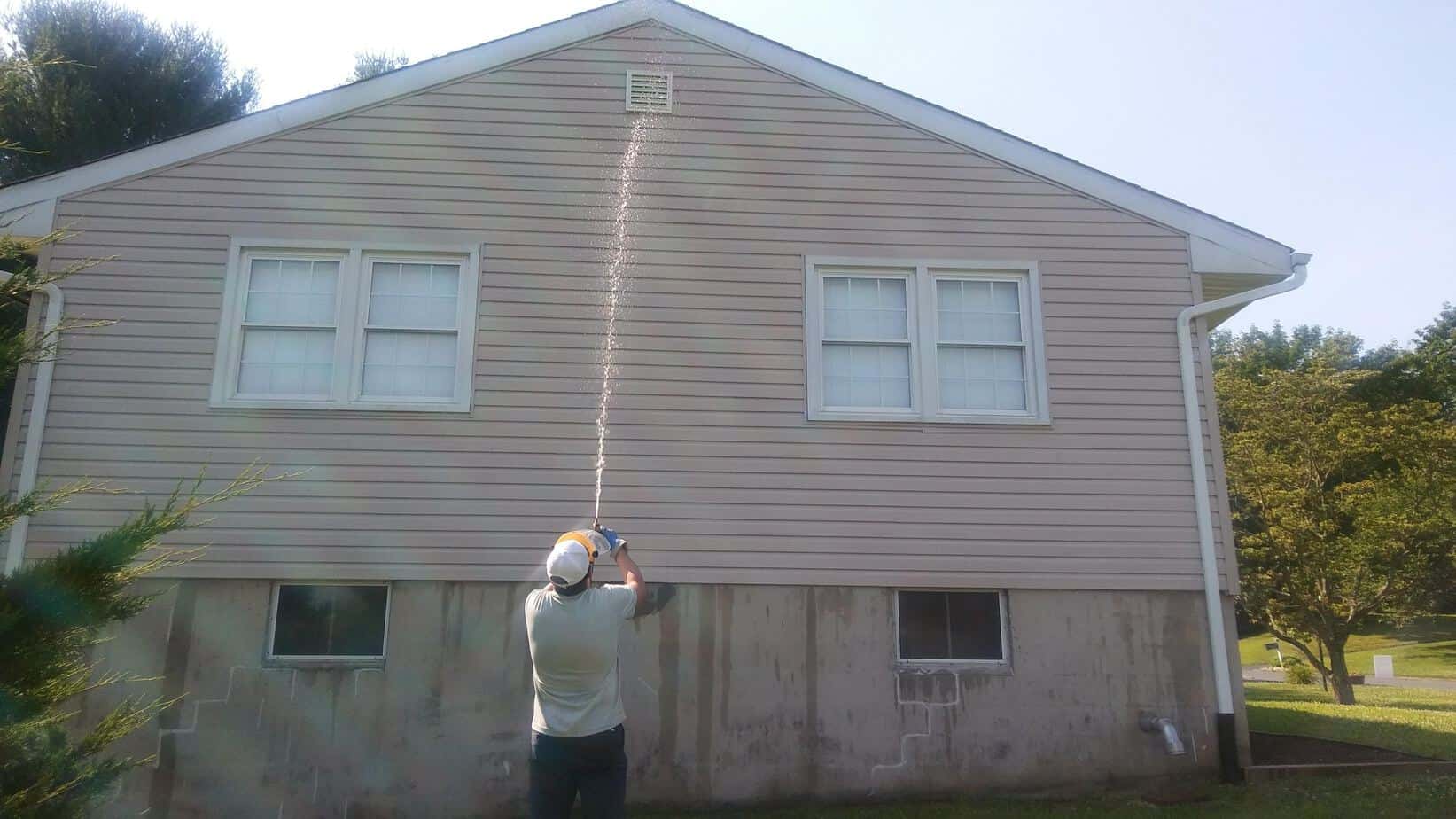 1 Power Washing Vinyl Siding In Md Exclusive Soft Wash 9079